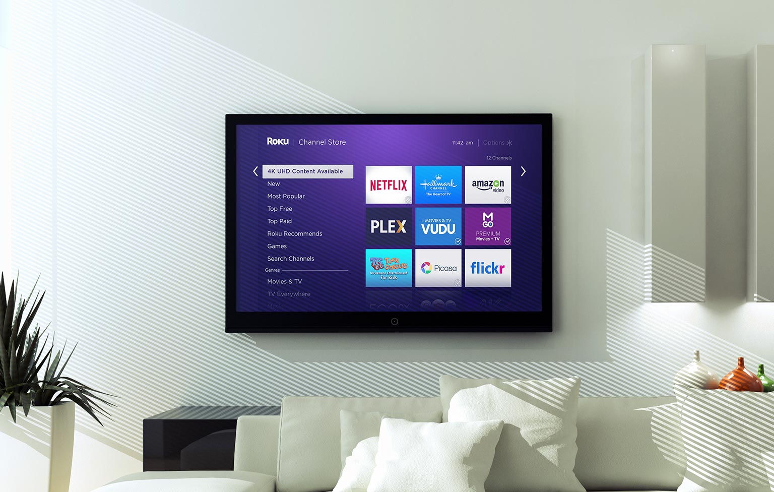 dallas cowboys on roku