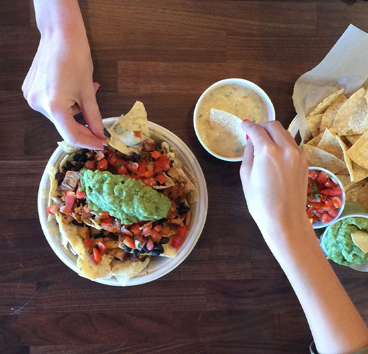 Qdoba chips and dips