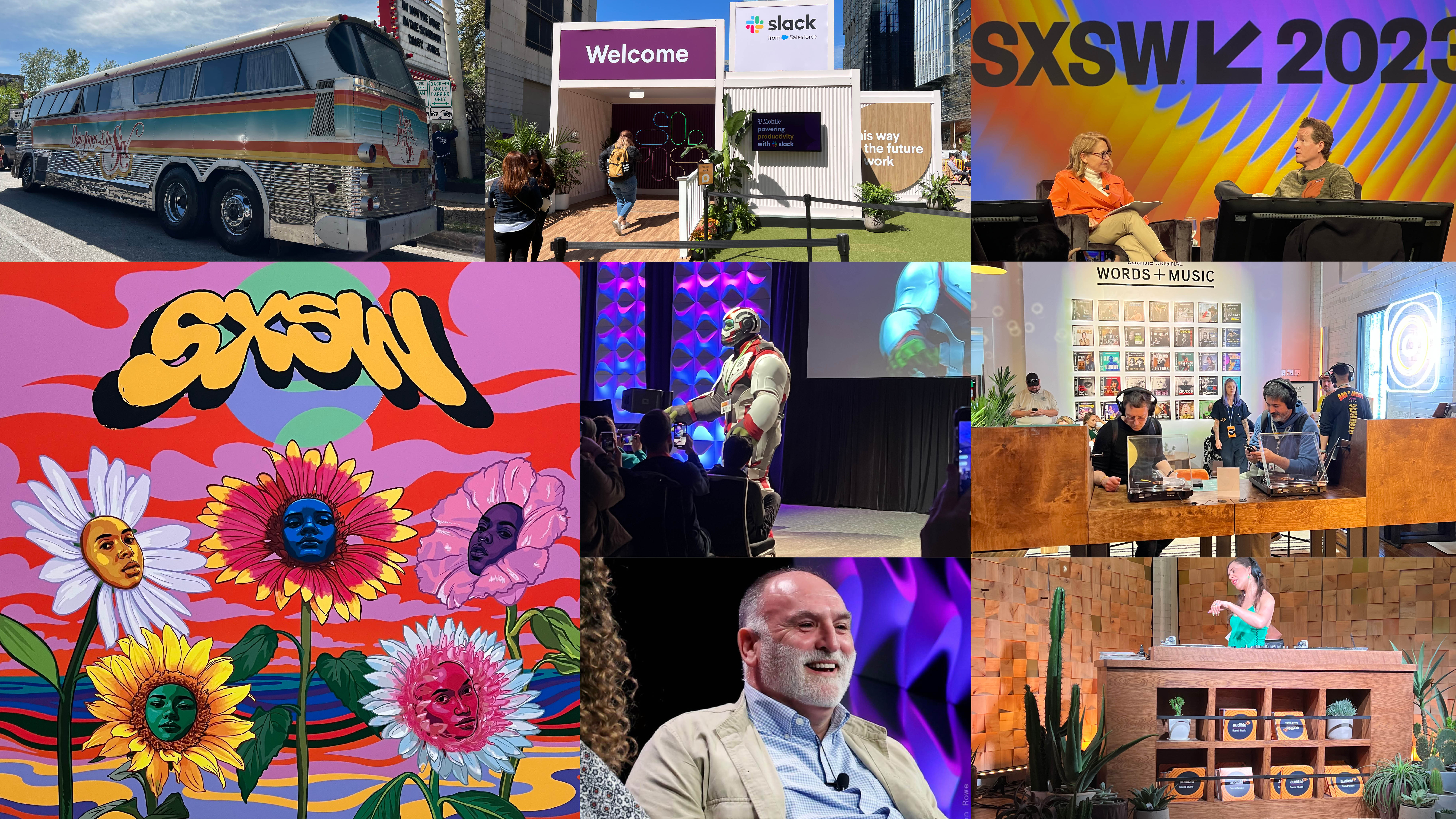 Collage of images from SXSW